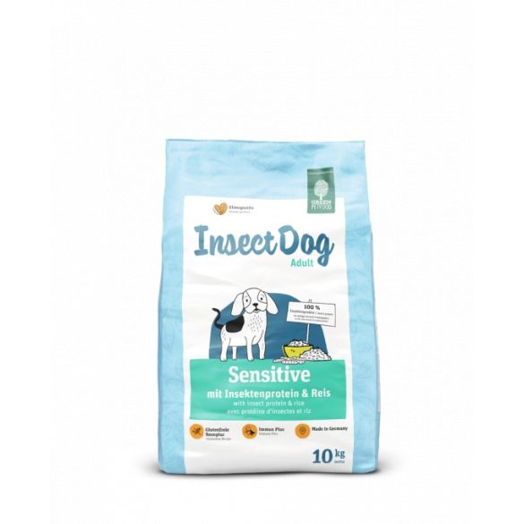 Green Petfood InsectDog Felnőtt Sensitive 10 kg