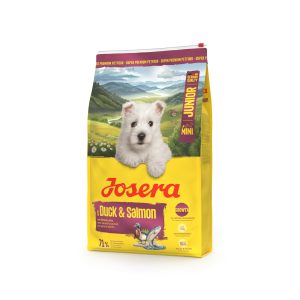 Josera MINI JUNIOR DUCK & SALMON kölyöktáp 10 kg