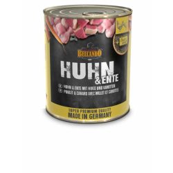   Belcando Konzerv csirke- és kacsahús kölessel és sárgarépával 800 g