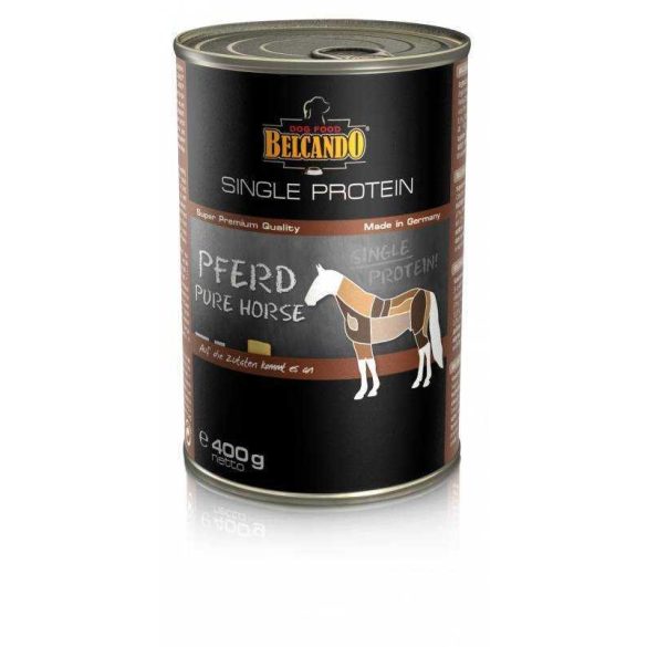 Belcando Konzerv szín lóhús (csak egyfajta fehérje) 400 g