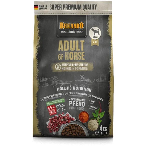 Belcando Adult GF Lóhússal 4 kg