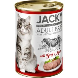 JACKY MACSKA KONZERV PÁSTÉTOM MARHÁVAL ÉS MÁJJAL 400 G