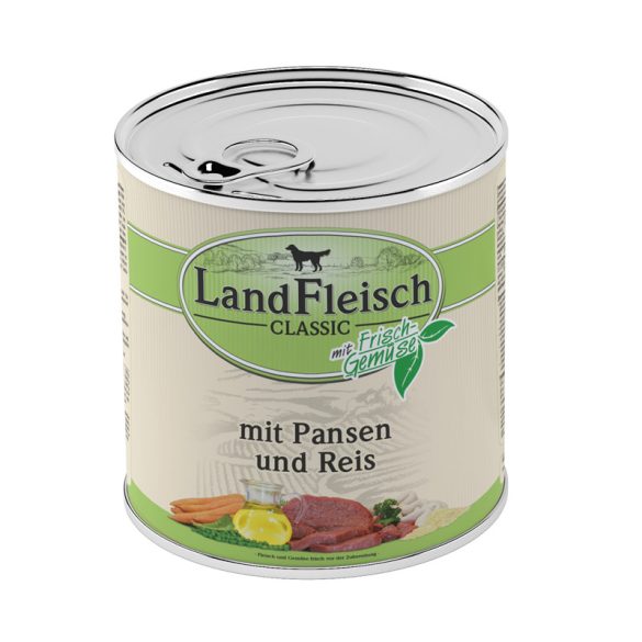 LandFleisch Classic - Pacal és Rizs 800 g