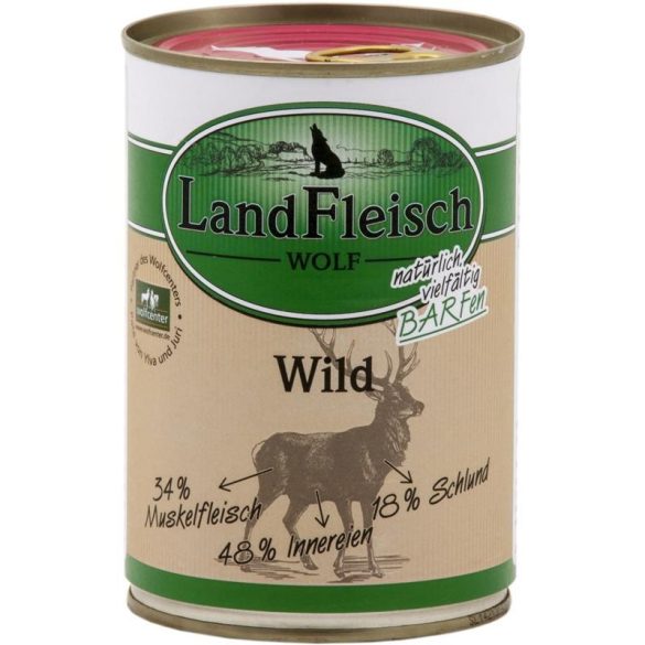 LandFleisch Wolf Sensibel - Vad 400 g