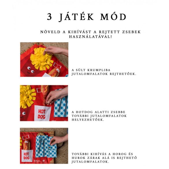 Outward Hound Activity Fast Food Szimat Szőnyeg