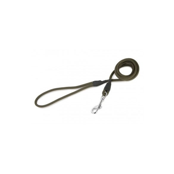 Firedog Klasszikus póráz 6 mm 130 cm khaki with ring