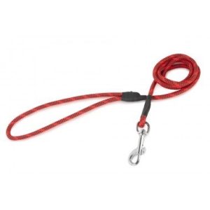 Firedog Klasszikus póráz 6 mm 130 cm red/black