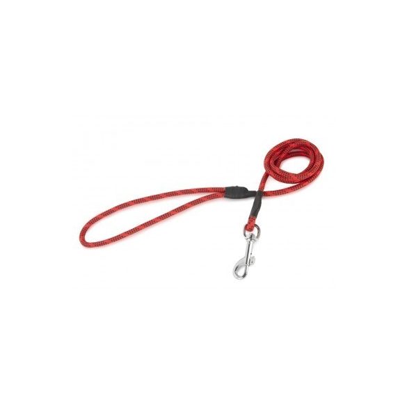 Firedog Klasszikus póráz 6 mm 130 cm red/black