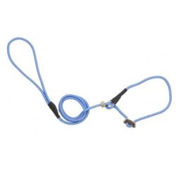   Firedog Moxon retriever póráz Classic 6 mm 110 cm light blue dupla agancs stoppal