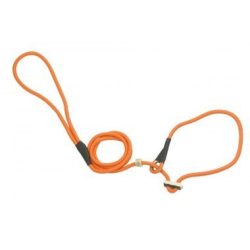   Firedog Moxon retriever póráz Classic 6 mm 130 cm bright orange dupla agancs stoppal