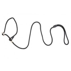   Firedog Moxon retriever póráz Profi 6 mm 150 cm black dupla agancs stoppal