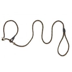   Firedog Moxon retriever póráz Profi 6 mm 150 cm black/orange dupla agancs stoppal