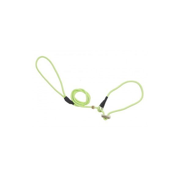 Firedog Moxon retriever póráz Classic 6 mm 150 cm lime green dupla agancs stoppal