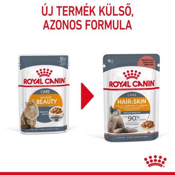 Royal Canin Cat Hair & Skin Care szószban 85 g