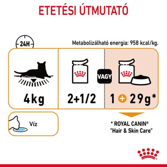 Royal Canin Cat Hair & Skin Care szószban 85 g