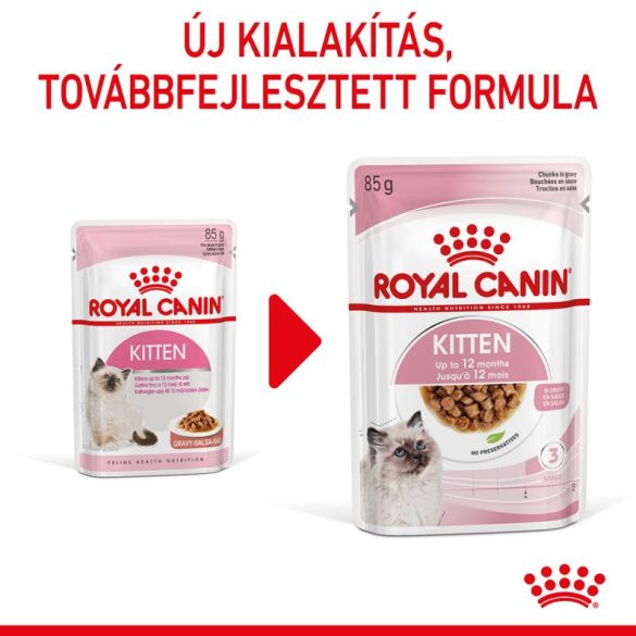 Royal Canin Feline Kitten Instinctive szószban 85 gr