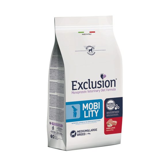 Exclusion Mobility Pork and Rice Medium & Large 2 kg