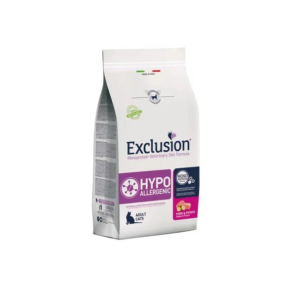 Exclusion Hypoallergenic Cat Pork and Potato 1,5 kg