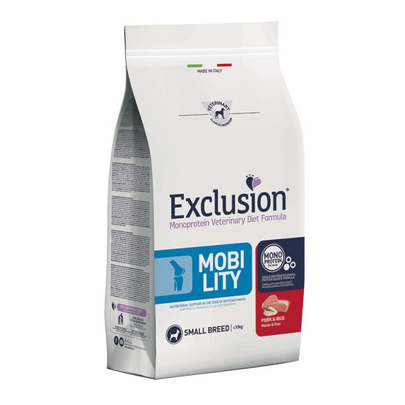 Exclusion Mobility Pork and Rice Small 2 kg