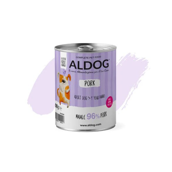 ALDOG® PORK – MONOPROTEINES SERTÉSPÁSTÉTOM FELNŐTT KUTYÁKNAK 400 g