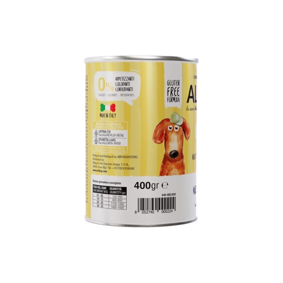 ALDOG® BEEF – MONOPROTEINES MARHAPÁSTÉTOM FELNŐTT KUTYÁKNAK 400 g