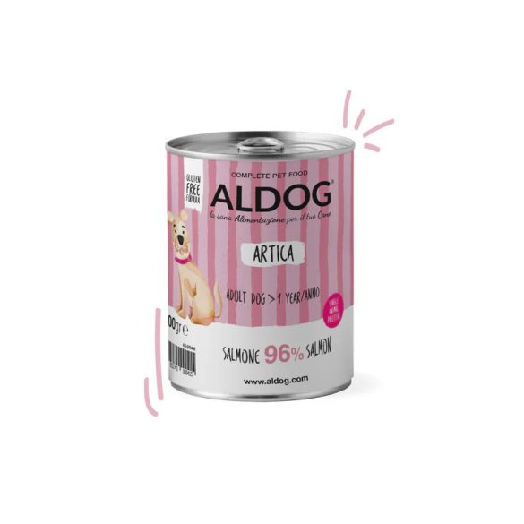 ALDOG® ARTICA – MONOPROTEINES LAZACPÁSTÉTOM FELNŐTT KUTYÁKNAK 400 g