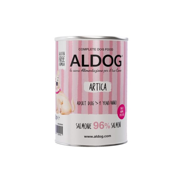 ALDOG® ARTICA – MONOPROTEINES LAZACPÁSTÉTOM FELNŐTT KUTYÁKNAK 400 g