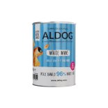 ALDOG® WHITE WAVE – MONOPROTEINES FEHÉRHAL-PÁSTÉTOM FELNŐTT KUTYÁKNAK 400 g