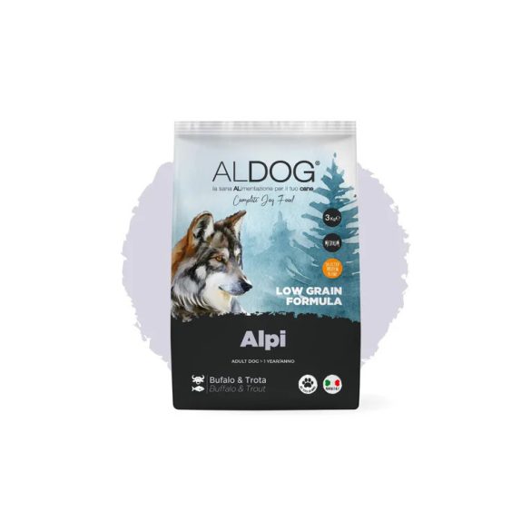 ALDOG ALPI LOW GRAIN KUTYATÁP MEDIUM 12 kg