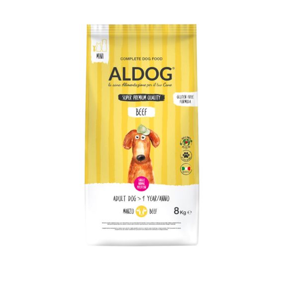 ALDOG BEEF HIPOALLERGÉN KUTYATÁP MINI 8 kg
