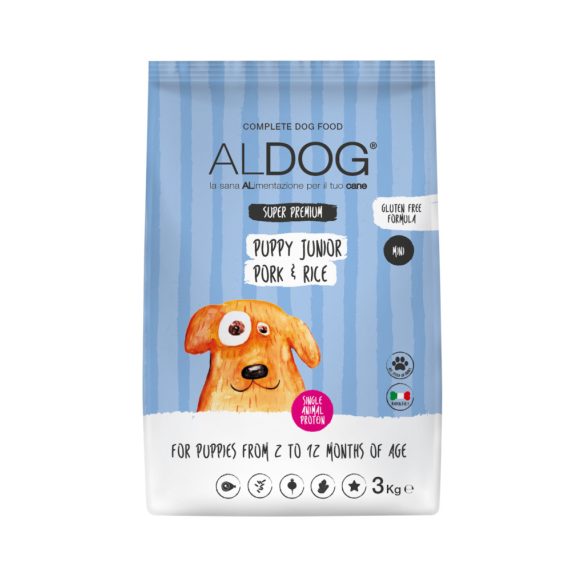 ALDOG PUPPY-JUNIOR PORK HIPOALLERGÉN KUTYATÁP MINI 2 kg
