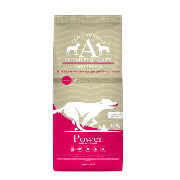 CENTOUNDICI (111/A) POWER KUTYATÁP MEDIUM 15 kg