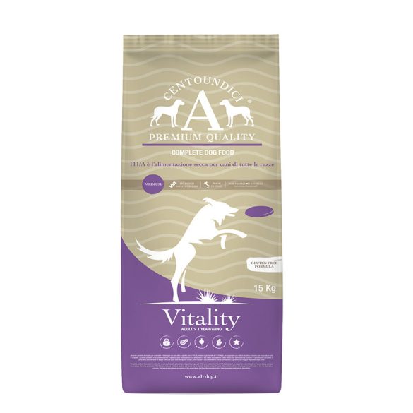 CENTOUNDICI (111/A) VITALITY KUTYATÁP MEDIUM 15 kg