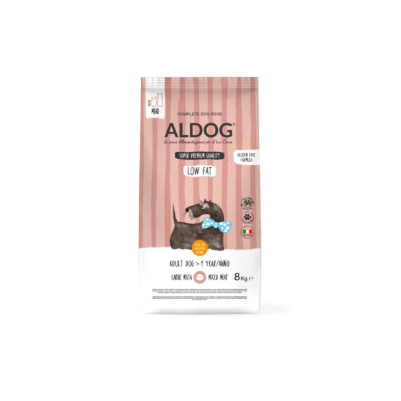 ALDOG LOW FAT KUTYATÁP MINI 8 kg