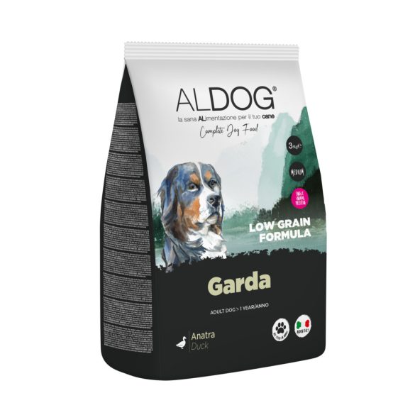 ALDOG GARDA LOW GRAIN KUTYATÁP MEDIUM 3 kg