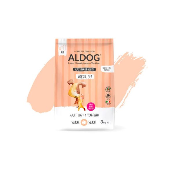 ALDOG NORDIC SEA HIPOALLERGÉN KUTYATÁP MINI 1,5 kg