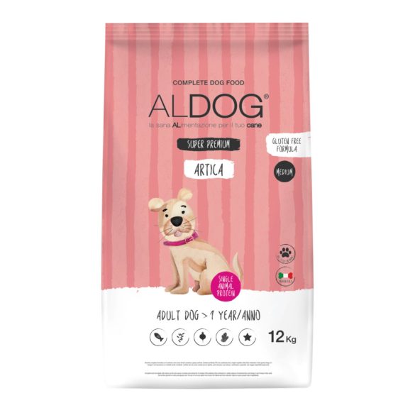 ALDOG ARTICA HIPOALLERGÉN KUTYATÁP MEDIUM 12 kg