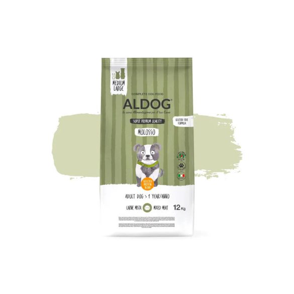ALDOG MOLOSSO MEDIUM KUTYATÁP 12 kg
