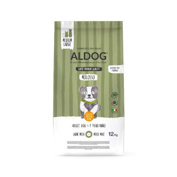 ALDOG MOLOSSO MEDIUM KUTYATÁP 12 kg