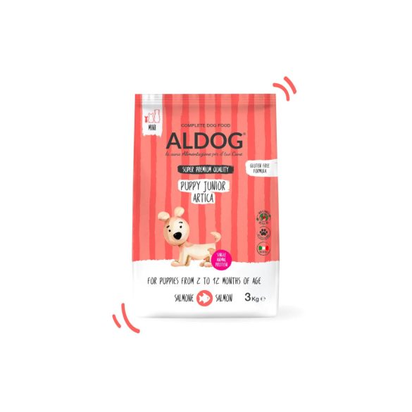 ALDOG PUPPY-JUNIOR ARTICA HIPOALLERGÉN KUTYATÁP MINI 3 kg