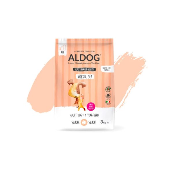 ALDOG NORDIC SEA HIPOALLERGÉN KUTYATÁP MINI 3 kg