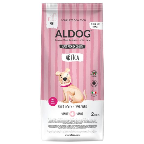 ALDOG ARTICA HIPOALLERGÉN KUTYATÁP MINI 2 kg