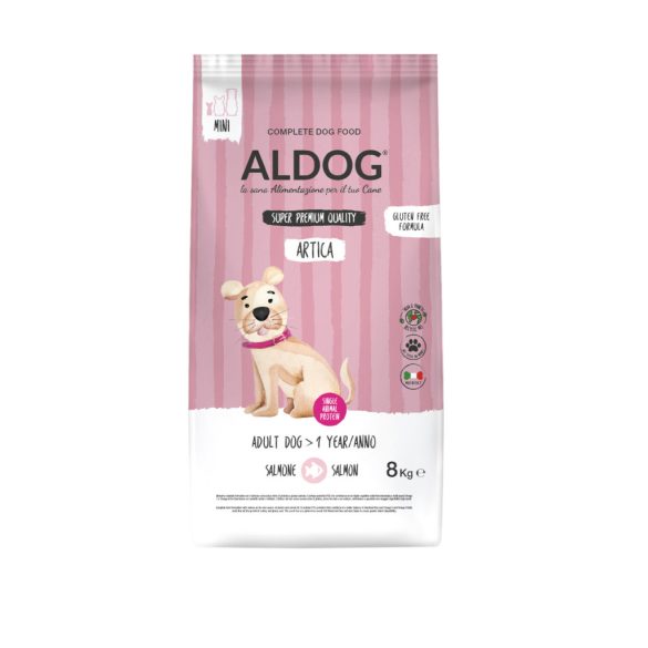 ALDOG ARTICA HIPOALLERGÉN KUTYATÁP MINI 8 kg