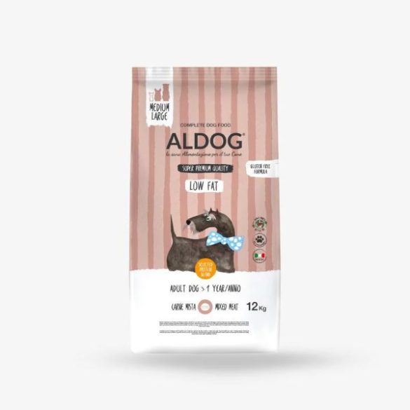 ALDOG LOW FAT KUTYATÁP MEDIUM 12 kg