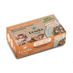   Lenda Nedves Foodie Cat "Black tuna loin with prawns" - Fekete tonhalfilé garnélával 120 g