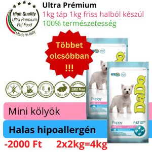 DaDo Puppy Mini Fish 2*2 kg