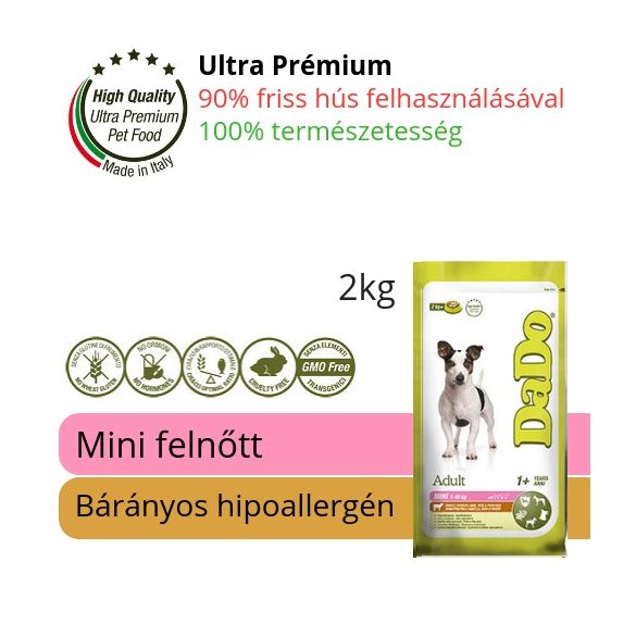DaDo Adult Mini Lamb 2*2 Kg