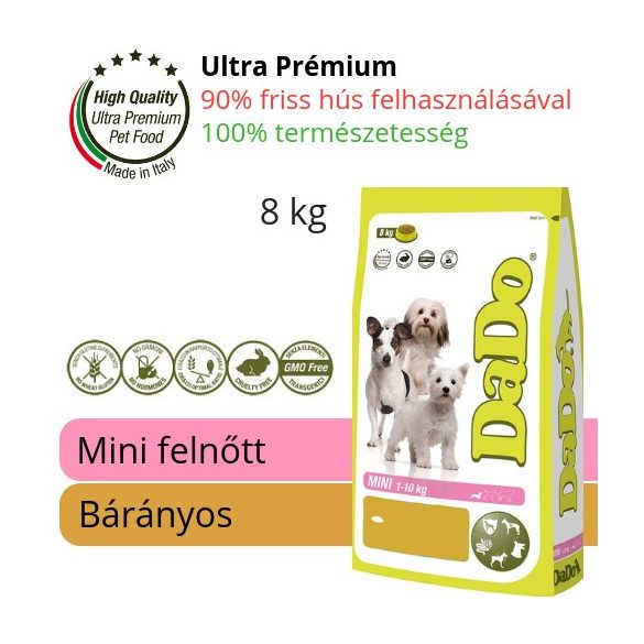 DaDo Adult Mini Lamb 8 Kg