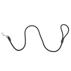 Firedog Klasszikus póráz 8 mm 150 cm black