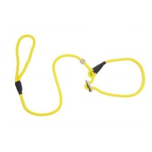 Firedog Moxon retriever póráz Classic 8 mm 130 cm neon yellow dupla agancs stoppal